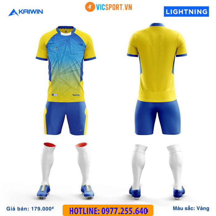 Áo bóng đá không logo Kaiwin Lightning - Hình ảnh 26