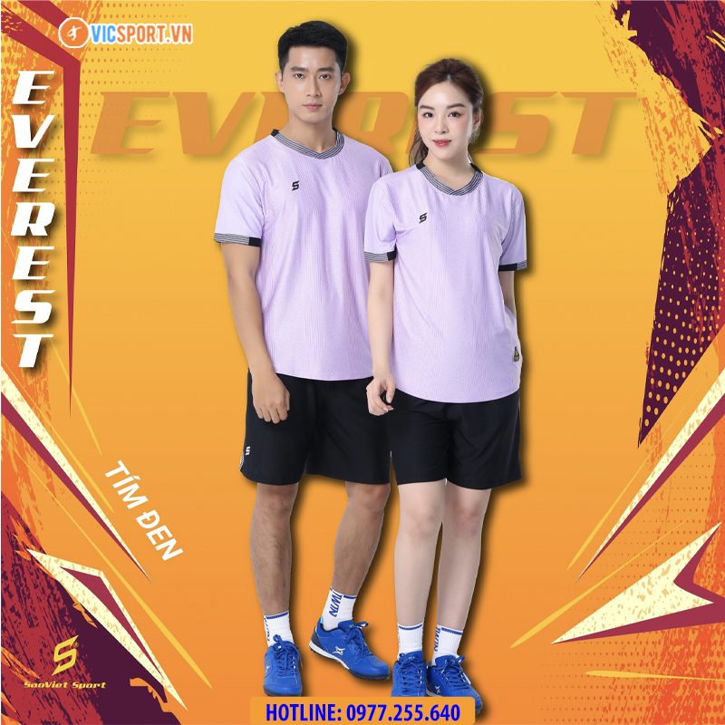 Áo đá banh không logo SV Everest - Hình ảnh 18