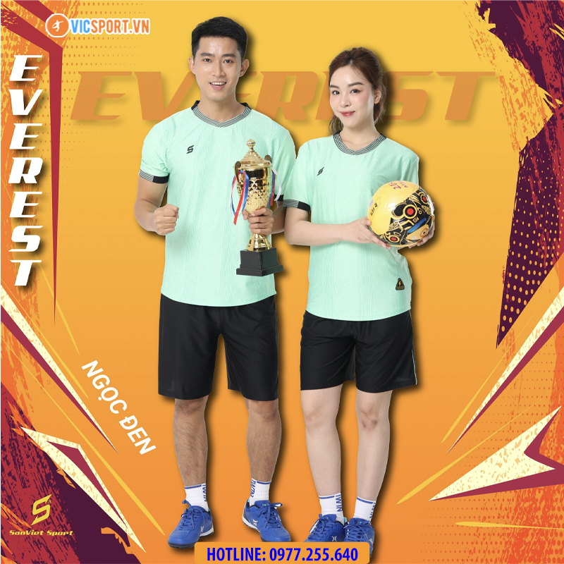 Áo đá banh không logo SV Everest - Hình ảnh 21