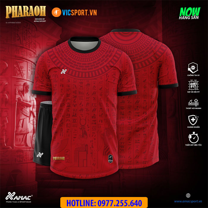 Áo đá banh thiết kế Amac Pharoah - Hình ảnh 7