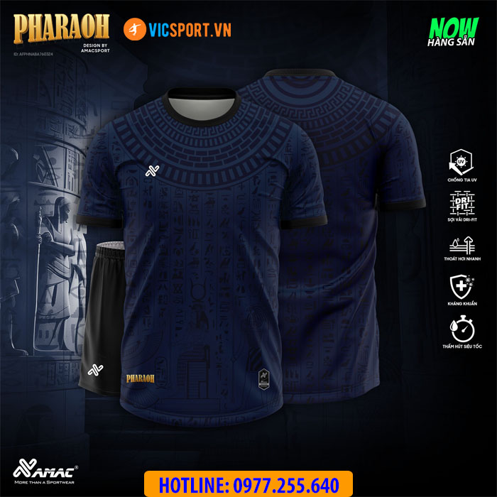 Áo đá banh thiết kế Amac Pharoah - Hình ảnh 5