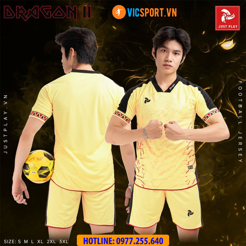 Áo bóng đá không logo Justplay Dragon 2 - Hình ảnh 5