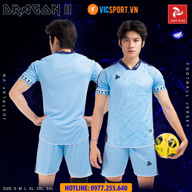 Áo bóng đá không logo Justplay Dragon 2 - Hình ảnh 3