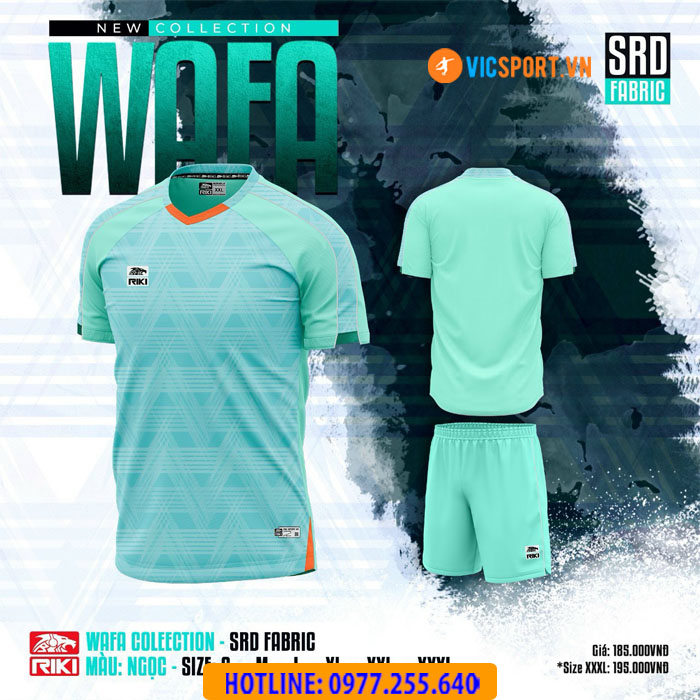 Áo đá banh không logo Riki Wafa - Hình ảnh 2