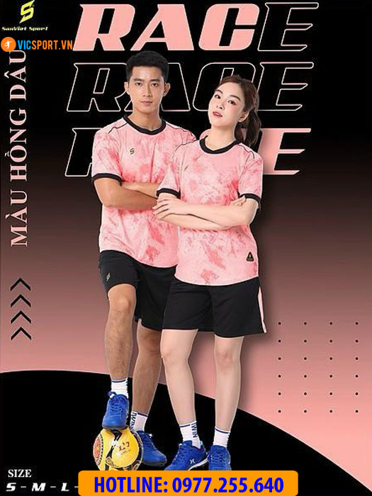 Áo đá banh không logo SV Race - Hình ảnh 6