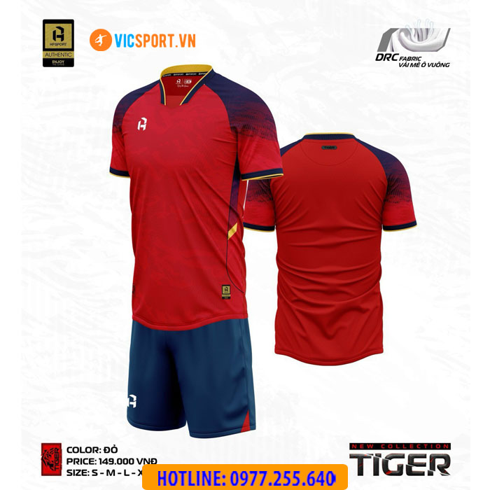 Áo bóng đá không logo Vevoca Tiger - Hình ảnh 5