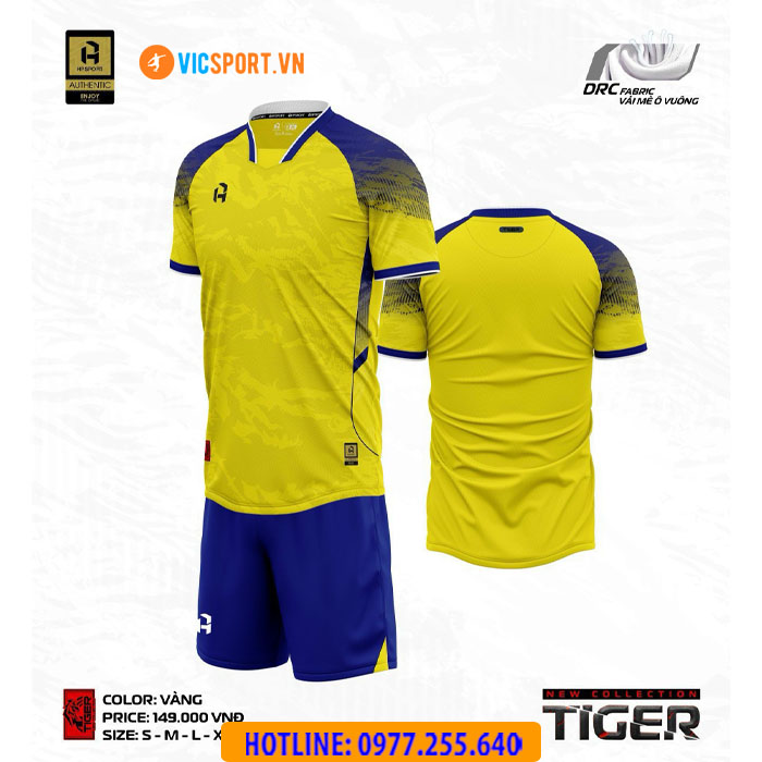 Áo bóng đá không logo Vevoca Tiger - Hình ảnh 4