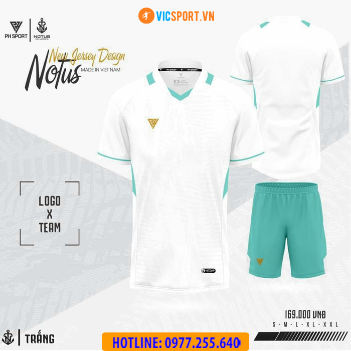 Áo đá banh không logo PH Notus - Hình ảnh 9