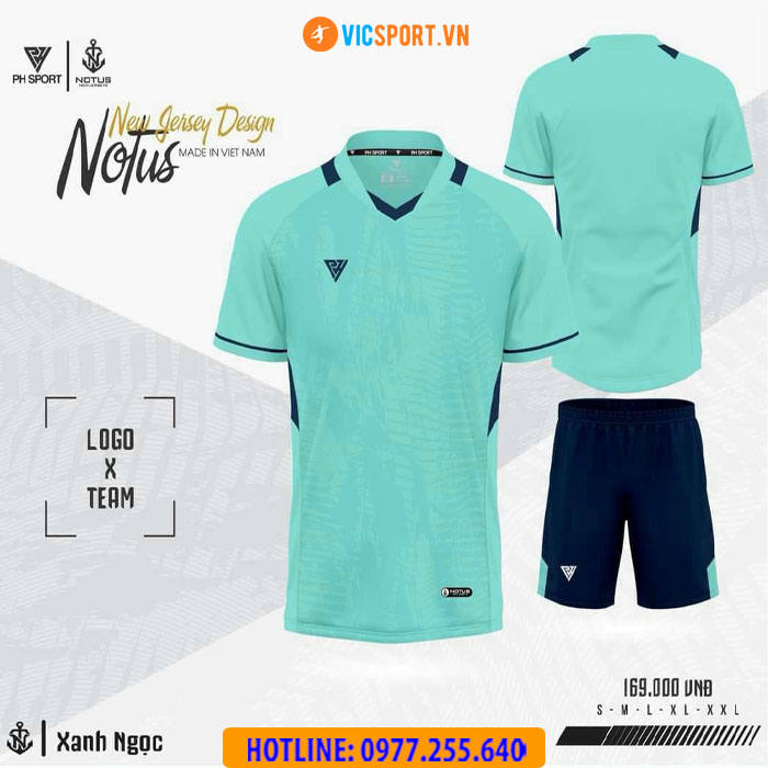 Áo đá banh không logo PH Notus - Hình ảnh 12