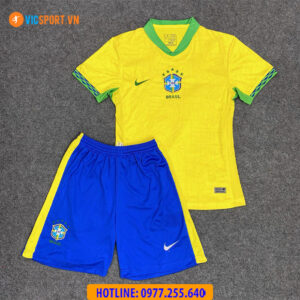 Áo bóng đá SF đội tuyển Brazil Copa 2024