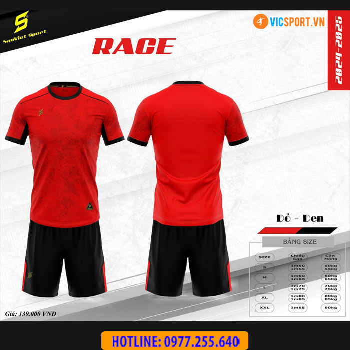 Áo đá banh không logo SV Race - Hình ảnh 11