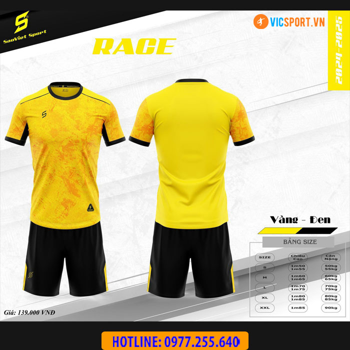 Áo đá banh không logo SV Race - Hình ảnh 12