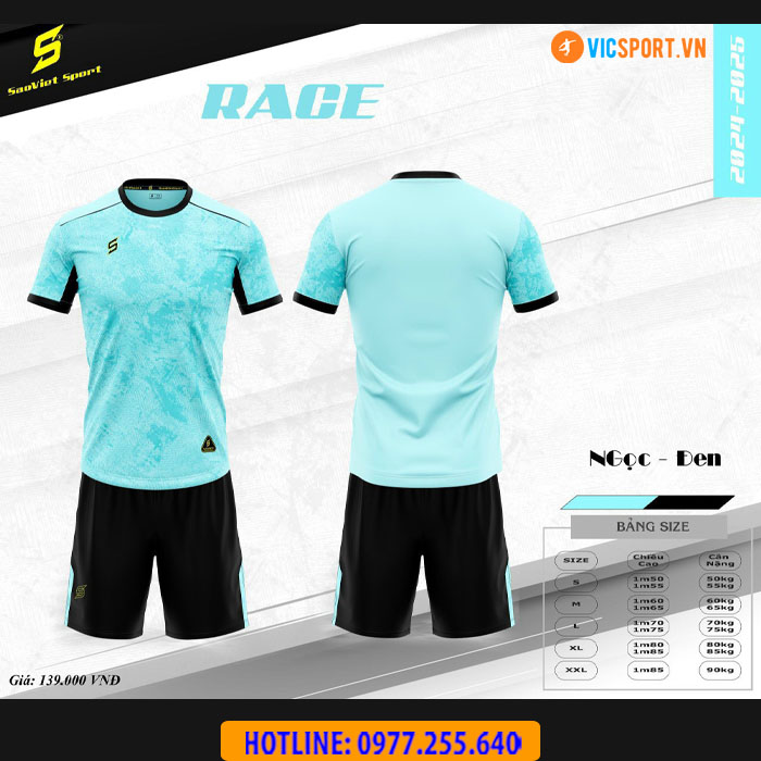 Áo đá banh không logo SV Race - Hình ảnh 10