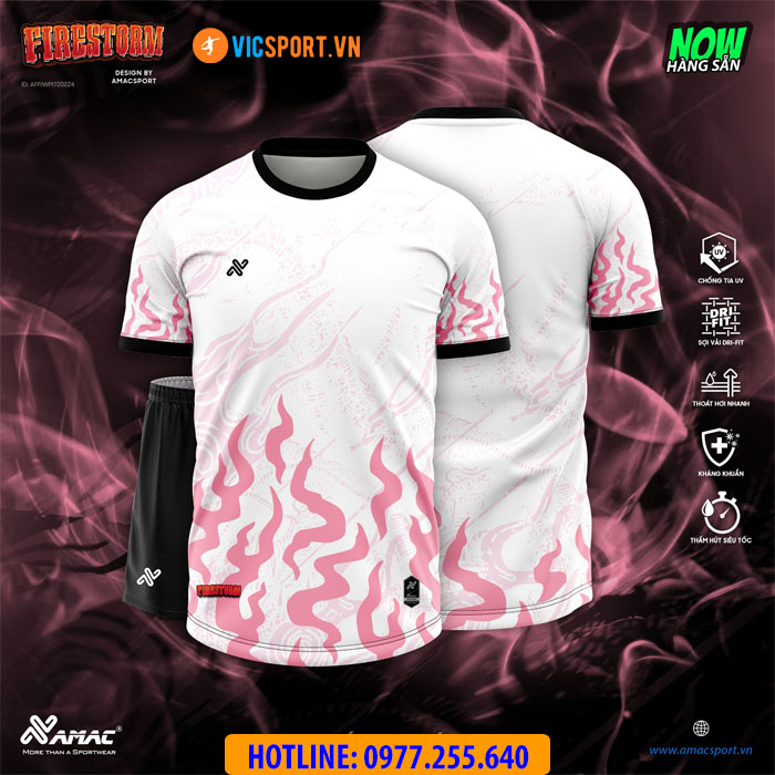 Áo đá banh thiết kế Amac Firestorm - Hình ảnh 15