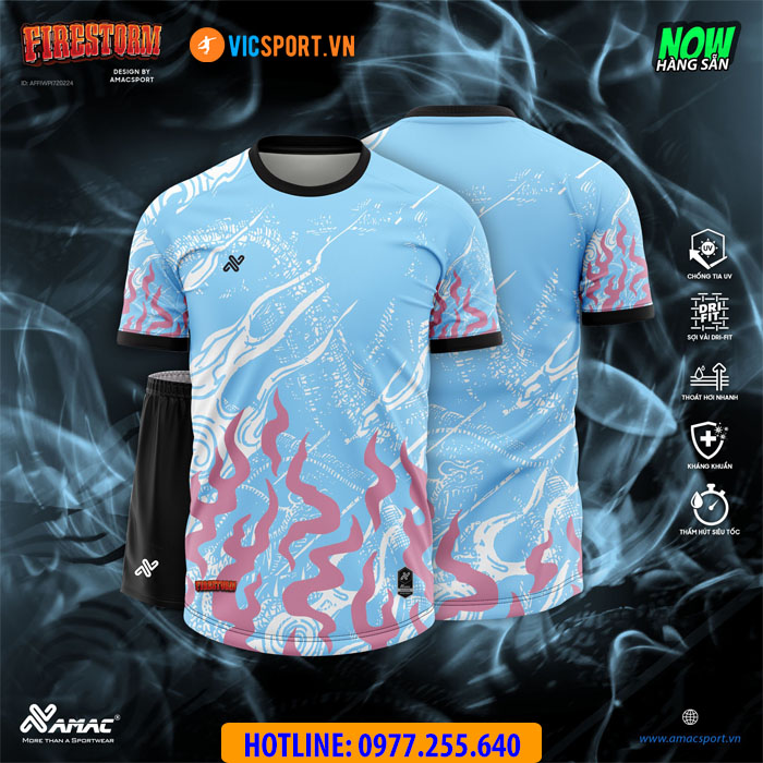 Áo đá banh thiết kế Amac Firestorm - Hình ảnh 10