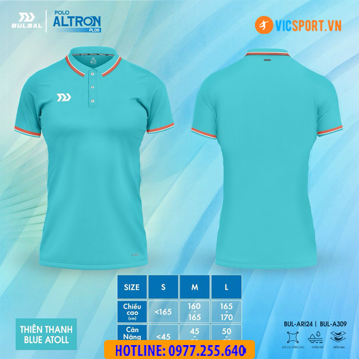 Áo polo di chuyển Bulbal Altron PL06 – Nữ - Hình ảnh 10