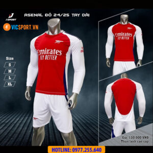 Áo tay dài Clb Arsenal mùa giải 2024-2025
