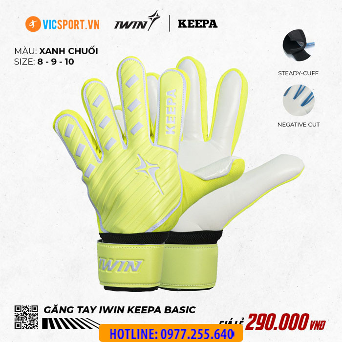Găng tay thủ môn Iwin Keepa Basic - Hình ảnh 20
