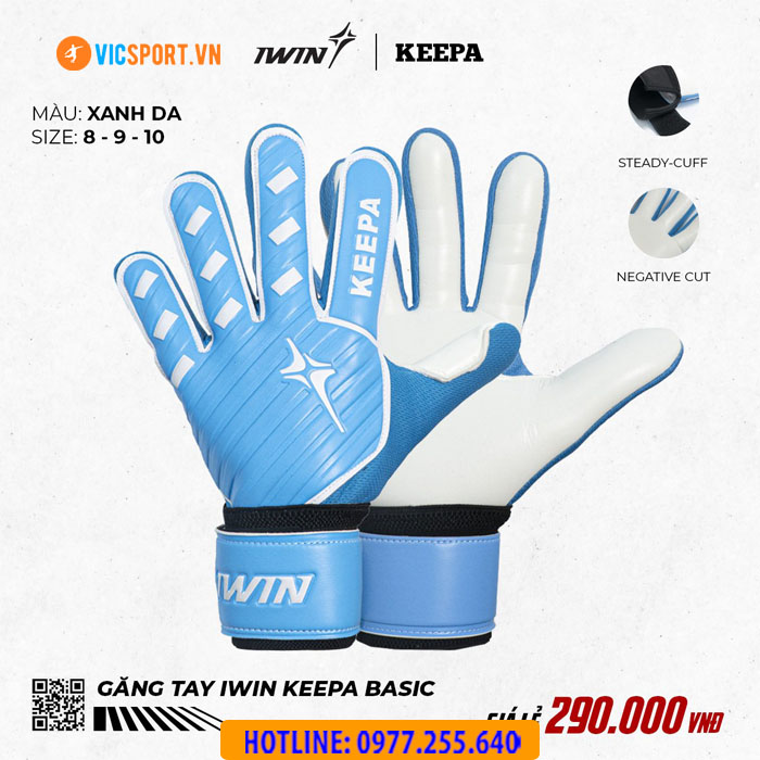 Găng tay thủ môn Iwin Keepa Basic - Hình ảnh 19