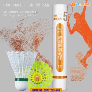 Hộp quả cầu lông nhựa Weiyusi