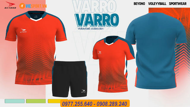 Quần áo bóng chuyền nữ Beyono Varro - Hình ảnh 13