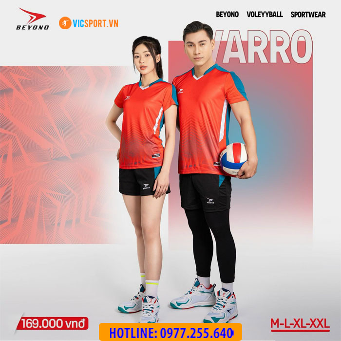 Quần áo bóng chuyền nữ Beyono Varro - Hình ảnh 9