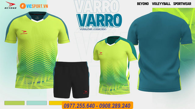 Quần áo bóng chuyền nữ Beyono Varro - Hình ảnh 11