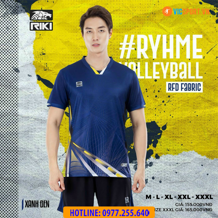 Quần áo bóng chuyền nam Riki Vol Ryhme - Hình ảnh 6