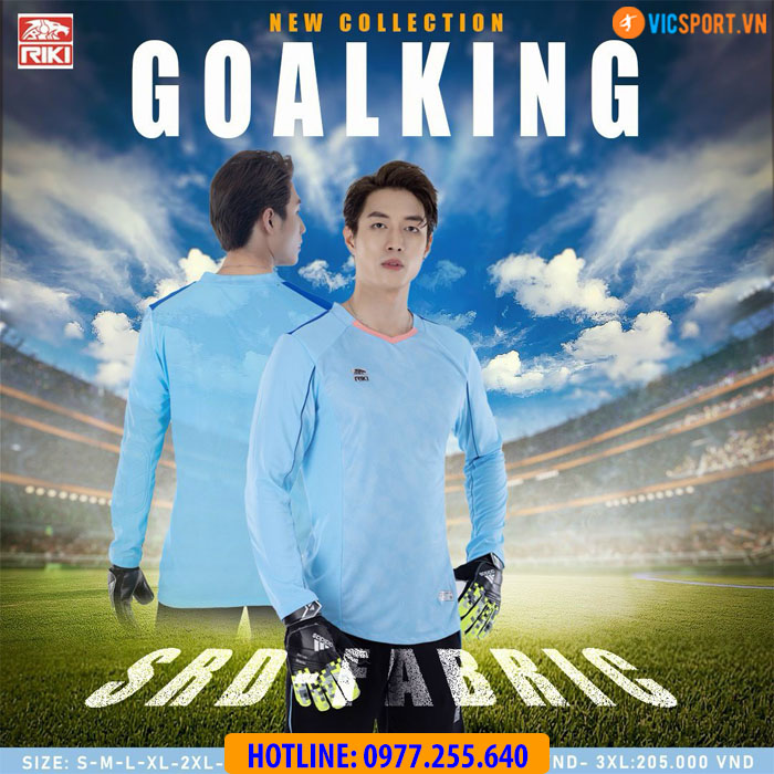 Quần áo thủ môn Riki Goalking tay dài - Hình ảnh 5