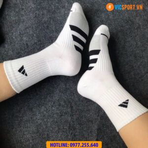 Vớ dệt thể thao Adidas sọc