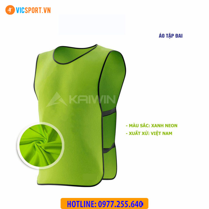 Áo bib tập luyện Kaiwin có đai - Hình ảnh 2