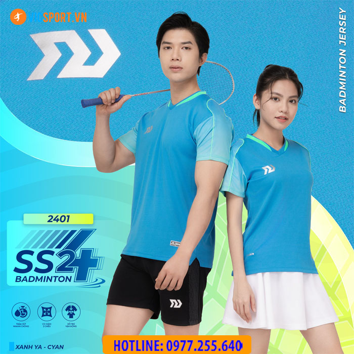 Áo Cầu Lông Nam Bulbal Badminton SS24 BAM2401 - Hình ảnh 12