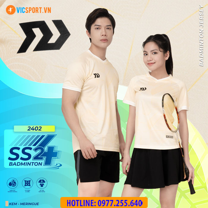 Áo Cầu Lông Nam Bulbal Badminton SS24 BAM2402 - Hình ảnh 4