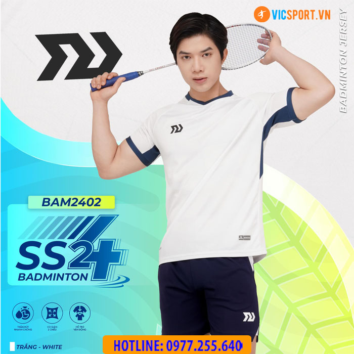 Áo Cầu Lông Nam Bulbal Badminton SS24 BAM2402 - Hình ảnh 9