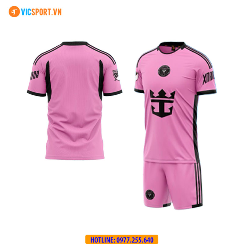 Áo Messi - áo đá banh Clb Inter Miami 2024-2025 vải mè - Hình ảnh 22