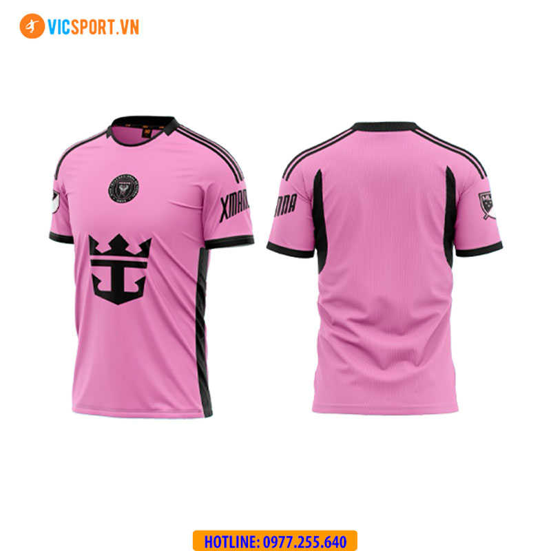 Áo Messi - áo đá banh Clb Inter Miami 2024-2025 vải mè - Hình ảnh 24
