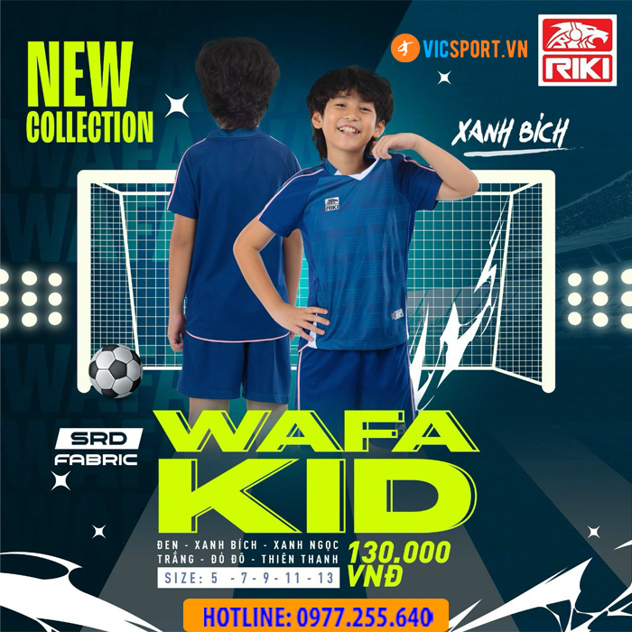 Áo đá banh trẻ em Riki Wafa - Hình ảnh 12