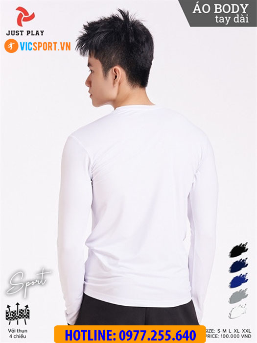 Áo lót body tay dài Justplay - Hình ảnh 21