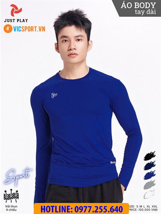 Áo lót body tay dài Justplay - Hình ảnh 26