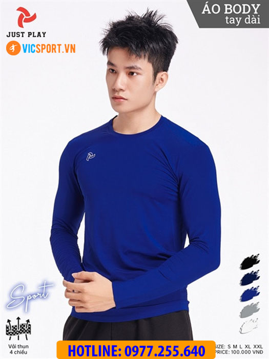 Áo lót body tay dài Justplay - Hình ảnh 27