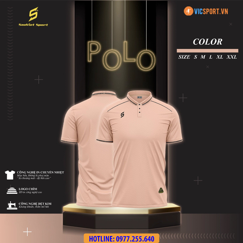 Áo Polo di chuyển SV Basic 1 - Hình ảnh 34