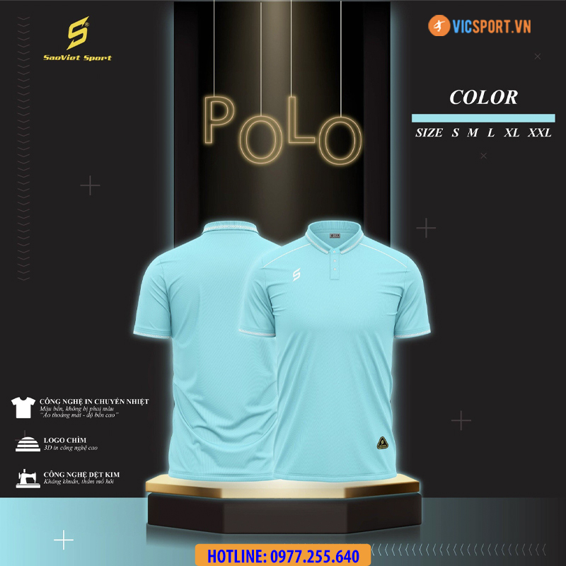 Áo Polo di chuyển SV Basic 1 - Hình ảnh 41