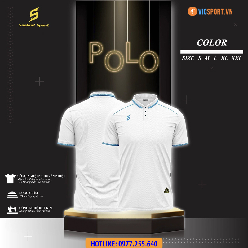 Áo Polo di chuyển SV Basic 1 - Hình ảnh 40