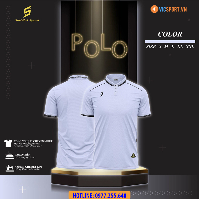Áo Polo di chuyển SV Basic 1 - Hình ảnh 37