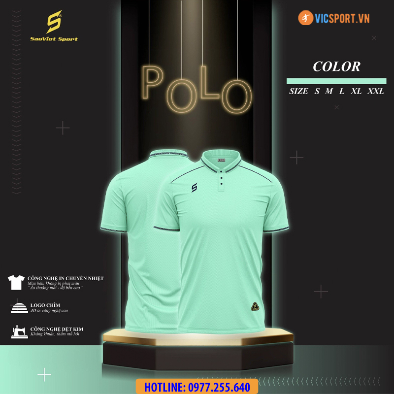 Áo Polo di chuyển SV Basic 1 - Hình ảnh 38
