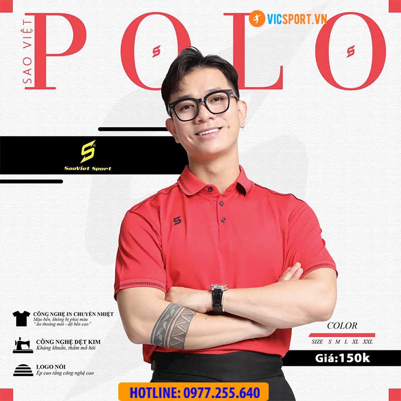 Áo Polo di chuyển SV Basic 1 - Hình ảnh 15