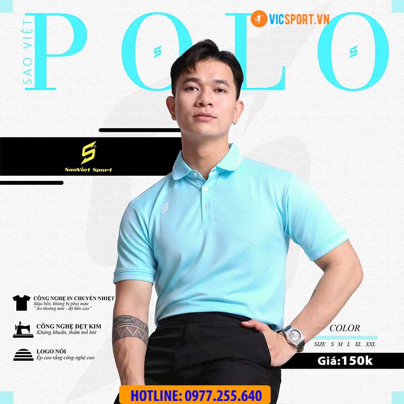 Áo Polo di chuyển SV Basic 1 - Hình ảnh 14