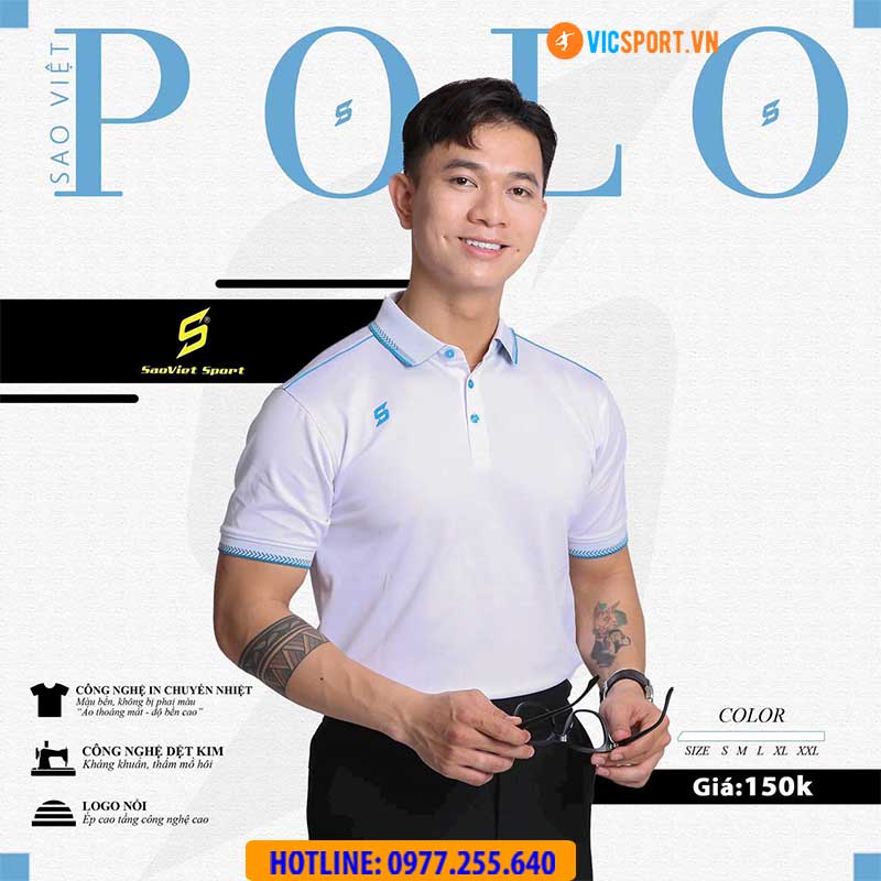 Áo Polo di chuyển SV Basic 1 - Hình ảnh 16