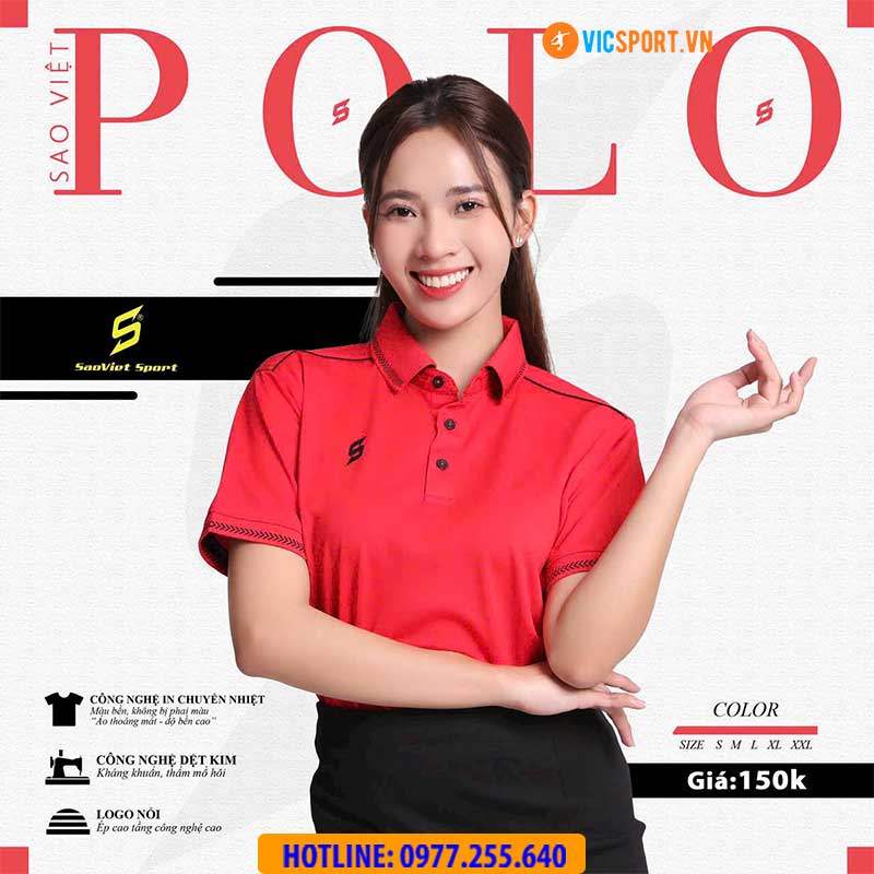 Áo Polo di chuyển SV Basic 1 - Hình ảnh 30