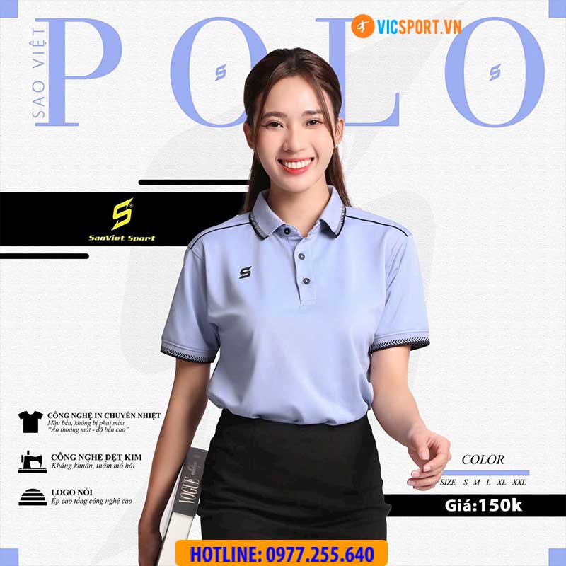 Áo Polo di chuyển SV Basic 1 - Hình ảnh 22